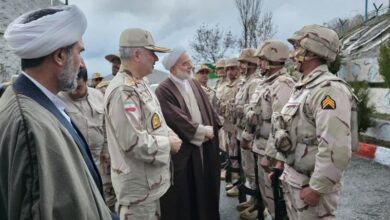 _قدردانی_ _نماینده_ _ولی_‌_فقیه_ _در_ _کردستان_ _از_ _مرزبانان_