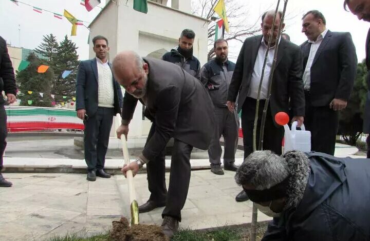 وزیر کشور و استانداران در روز درختکاری نهال غرس کردند