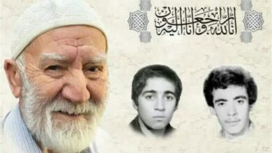 پدر شهیدان «یادگاری» به فرزندان شهیدش پیوست