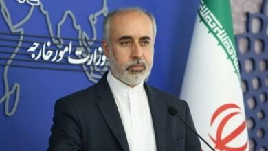 پیام تشکر کنعانی از نیروی دریایی پاکستان