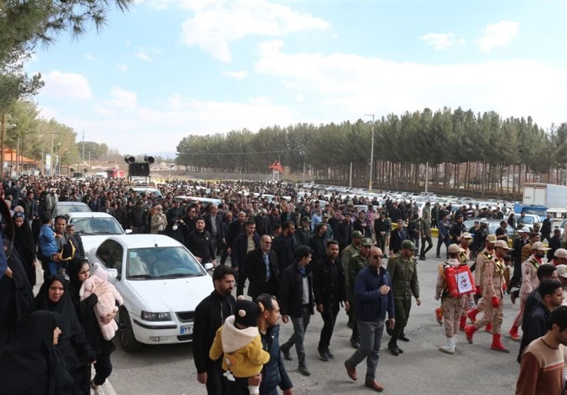 پیکر شهید «علیرضا موذن» در بیرجند تشییع شد + تصویر