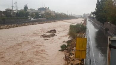 کنارگذرهای رودخانه خشک شیراز بسته شد