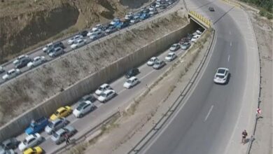 انسداد محور کرج ـ کندوان لغو شد