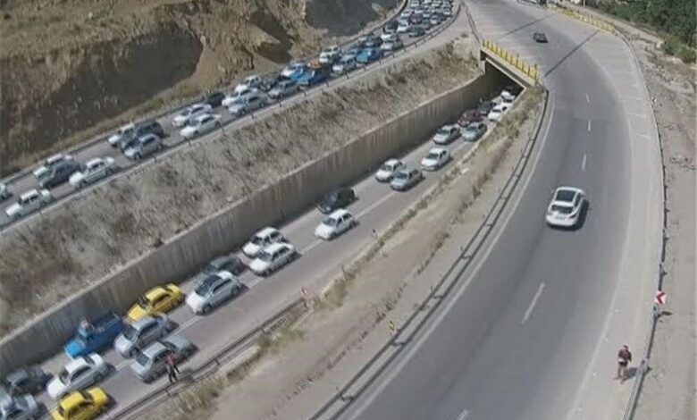انسداد محور کرج ـ کندوان لغو شد