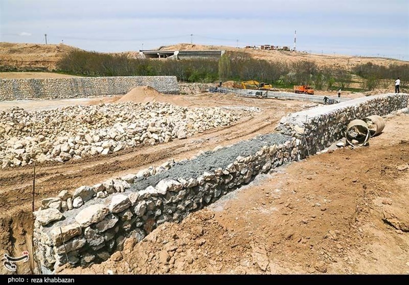 بازدید خبرنگاران از سد «بش قارداش» بجنورد + تصاویر