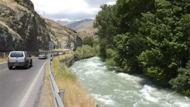 تردد روان و عادی در جاده چالوس