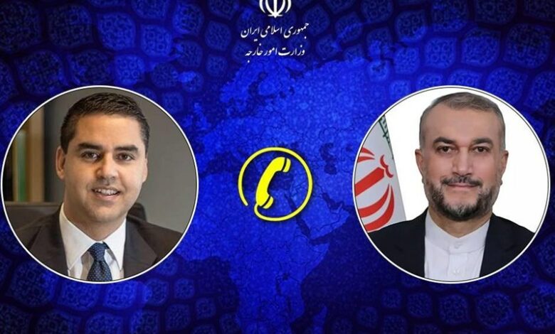 تشریح پاسخ ایران در گفتگوی امیرعبداللهیان با همتای مالتی