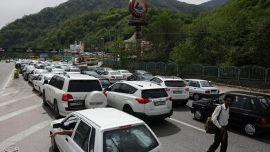 جاده هراز قفل شد/ ترافیک فوق سنگین در خروجی شرق ‌ تهران