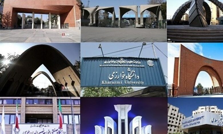 جدیدترین رتبه دانشگاه‌ها در رتبه بندی موضوعی کیو اس 2024