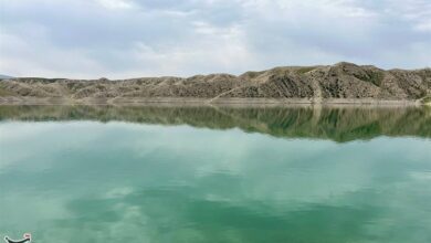 حال خوب سد شیرین‌دره بعد از بارندگی‌های بهاری + تصویر