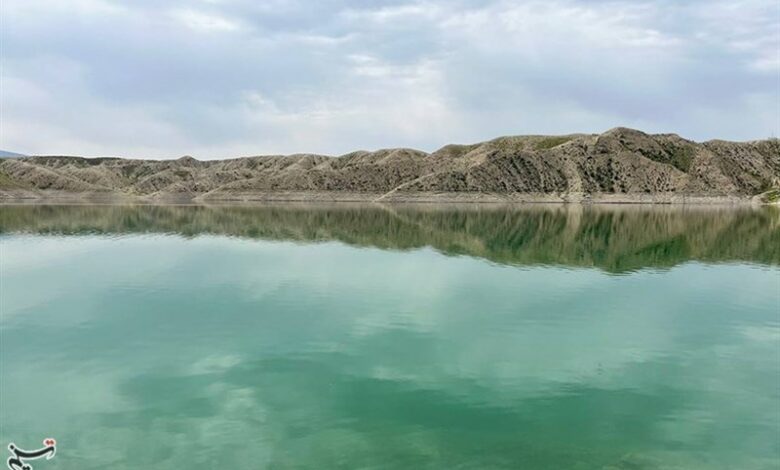 حال خوب سد شیرین‌دره بعد از بارندگی‌های بهاری + تصویر