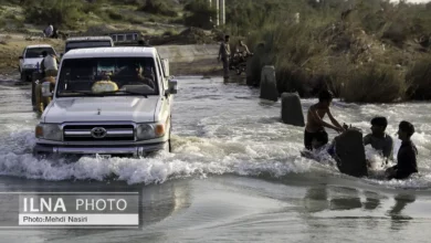 حضور فرمانده نیروی هوایی ارتش در مناطق سیل‌زده سیستان و بلوچستان