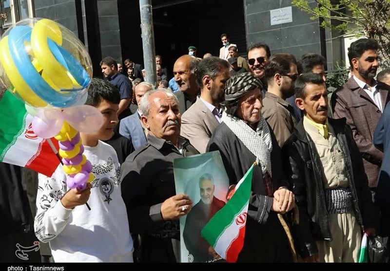 حضور پرشور مردم کردستان در راهپیمایی روز جهانی قدس + تصاویر