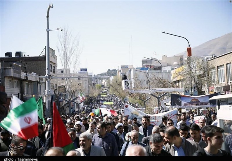 حضور پرشور مردم کردستان در راهپیمایی روز جهانی قدس + تصاویر