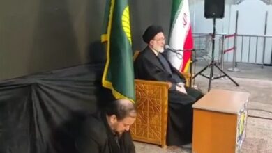 روضه خوانی سید علی قاضی عسکر در شهادت امیرالمومنین(ع)