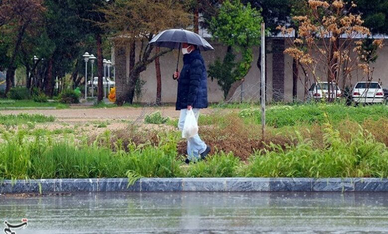 قزوینی‌ها دوشنبه میزبان باران خواهند شد