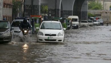 مرگ ۳۶ نفر در پی بارندگی شدید و وقوع رعد و برق در پاکستان