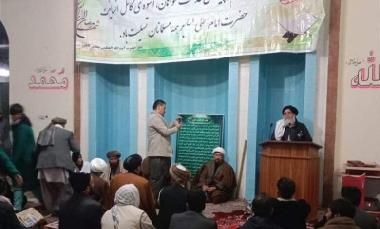 مولوی سرحدی: امام علی (ع) در راه اسلام زحمات بسیاری متقبل شد