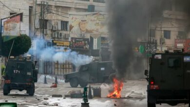 نبرد مسلحانه رزمندگان فلسطینی با اشغالگران در کرانه باختری