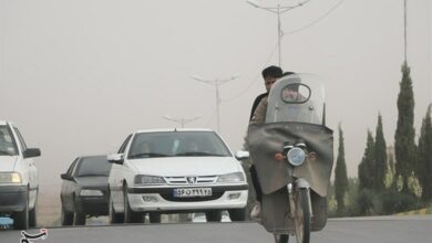 گرد و غبار کردستان را در بر گرفت