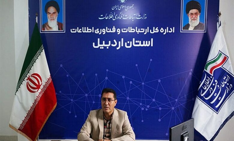 1300 کیلومتر فیبر نوری در استان اردبیل اجرا می‌شود