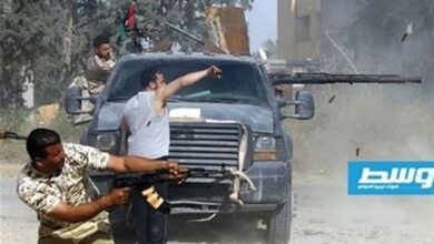 23 کشته و مجروح در درگیری مسلحانه غرب لیبی