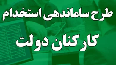 آخرین وضعیت بررسی طرح ساماندهی کارکنان دولت