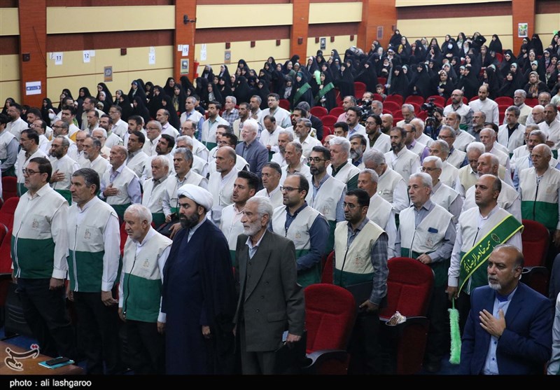 اجتماع بزرگ خادمیاران رضوی سمنان برگزار شد + تصویر