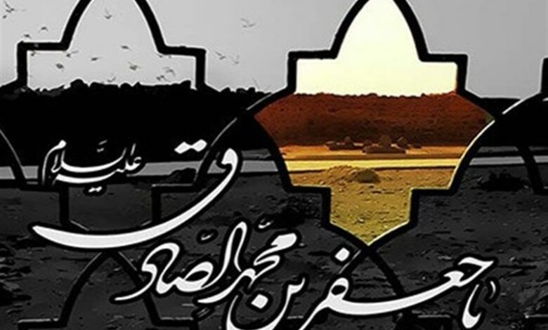 استان گلستان در سوگ شهادت امام صادق (ع) + فیلم