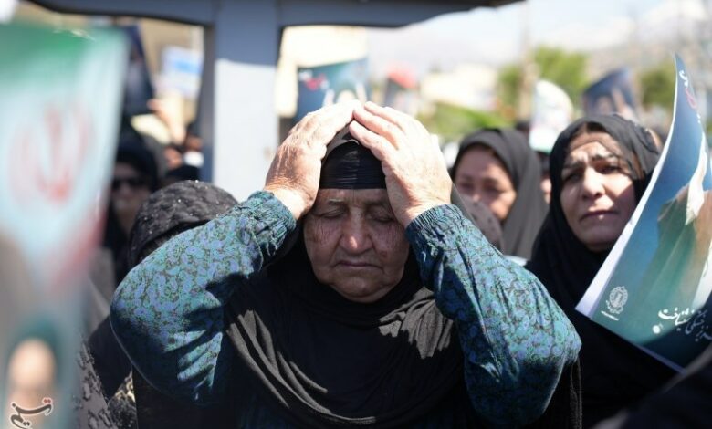 «ایل» در سوگ شهید جمهور + تصاویر