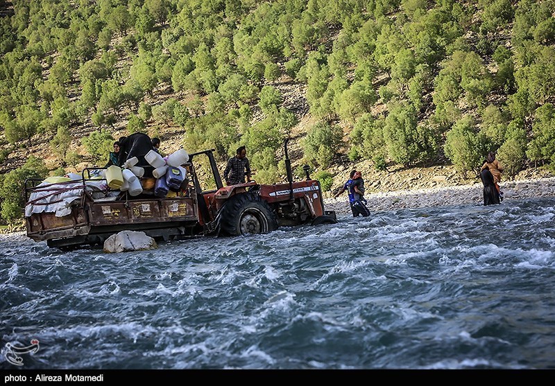 تصاویری زیبا از شروع کوچ بهاره عشایر به چهارمحال و بختیاری