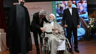 تقدیر از حجت‌الاسلام قرائتی در دانشگاه علامه‌ طباطبایی