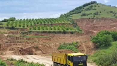 توقف برداشت خاک از گِردتپه روستای نصرآباد گرگان