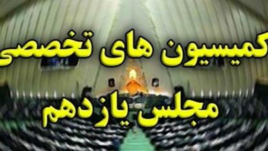 _جزئیات_ _کمیسیون_‌_های_ _مجلس_ _در_ _روزهای_ _پایانی_ _مجلس_ _یازدهم_