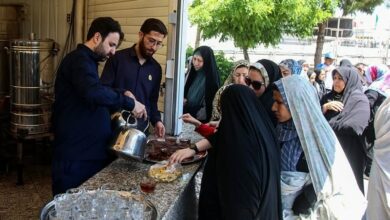 خدمات‌رسانی موکب‌های مردمی فارس به عزاداران خادم الشهداء