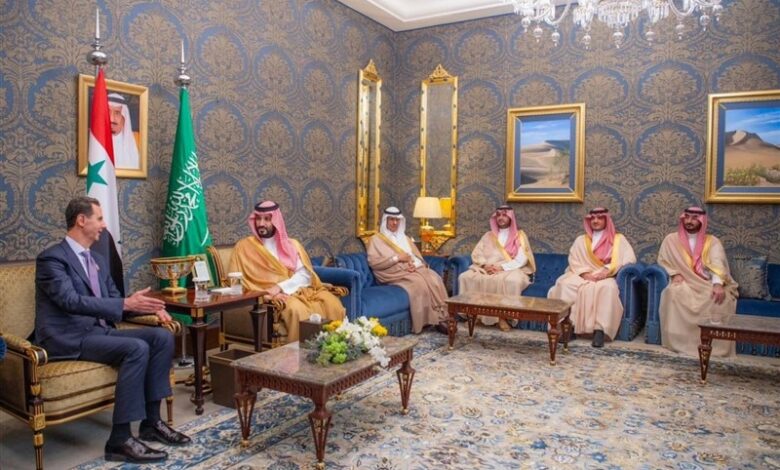 دیدار بن‌سلمان و بشار اسد در بحرین