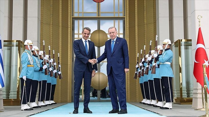 _دیدار_ «_اردوغان_» _و_ _نخست_ _وزیر_ _یونان_ _در_ _آنکارا_