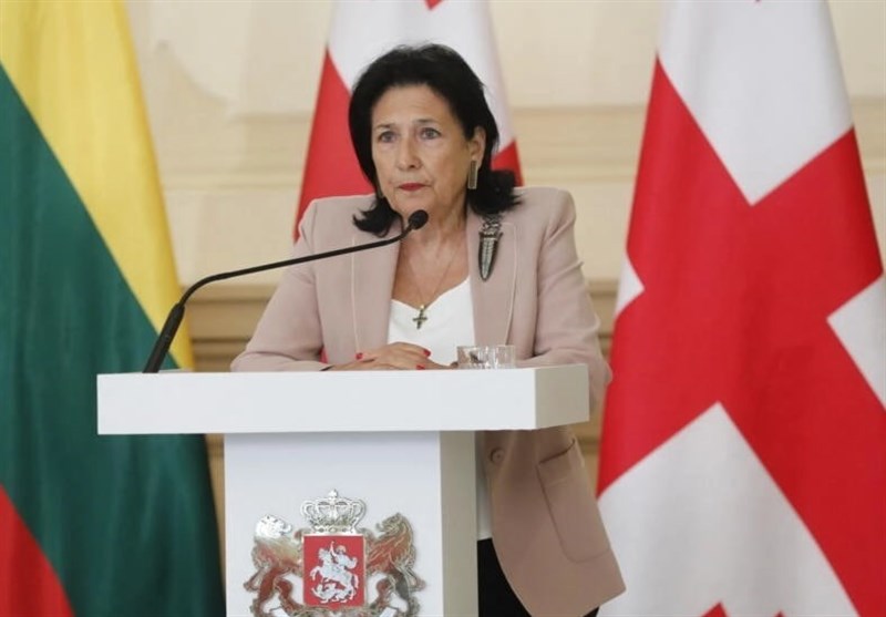 رئیس جمهور گرجستان لایحه عوامل خارجی را وتو کرد