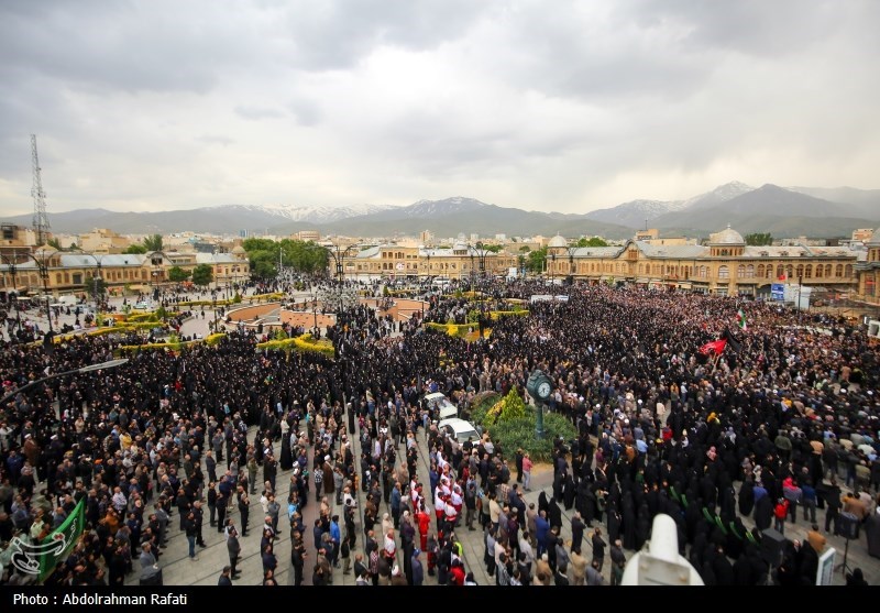 سوگ شهادت آیت‌الله رئیسی قلب تاریخ ایران را غمناک کرد+تصویر