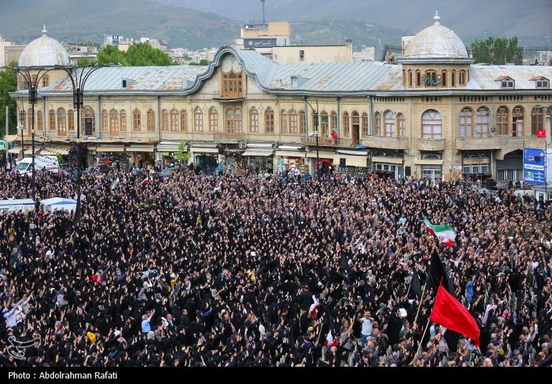 سوگ شهادت آیت‌الله رئیسی قلب تاریخ ایران را غمناک کرد+تصویر