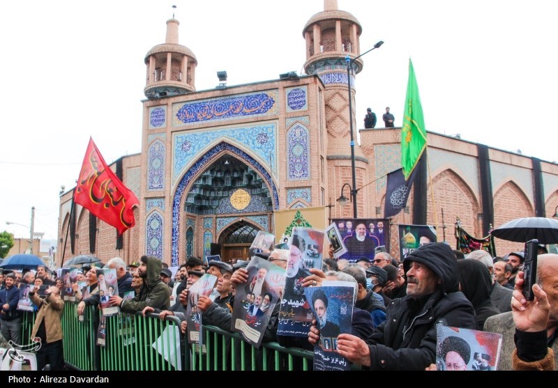 عزاداری با شکوه اردبیلی‌ها در سوگ شهدای خدمت