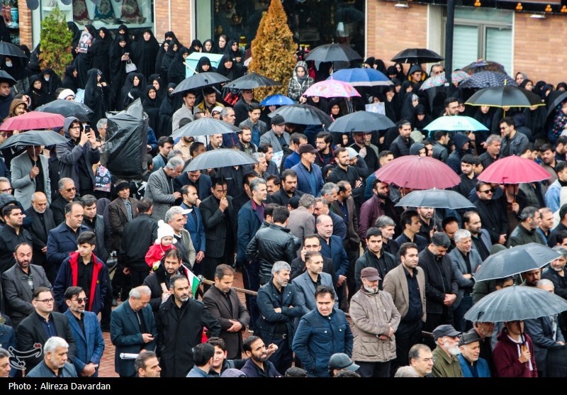 عزاداری با شکوه اردبیلی‌ها در سوگ شهدای خدمت