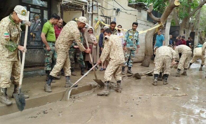 فراخوان 30 هزار جهادگر برای کمک‌رسانی به سیل‌زدگان‌