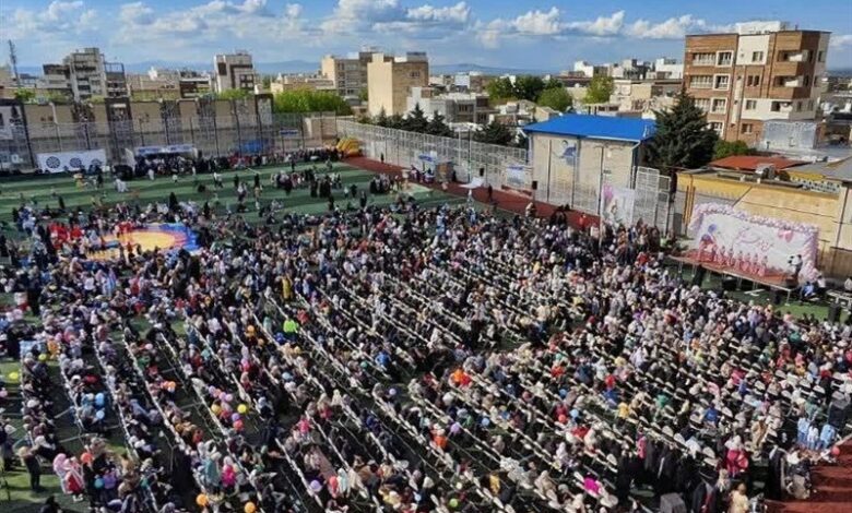 «من و دختر گلم» جشنی برای دختران همدانی+تصویر