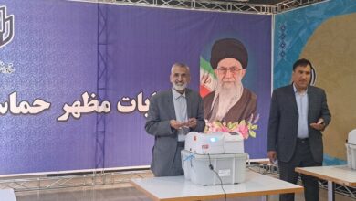 «میراحمدی» در انتخابات مشارکت کرد