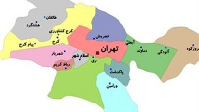 ورامین مرکز استان تهران شرقی می‌شود