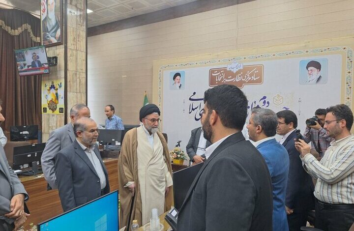 وزیر اطلاعات از فرآیند نظارت بر انتخابات بازدید کرد