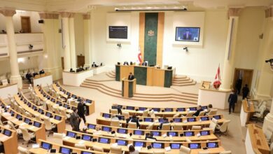 پارلمان گرجستان لایحه «عوامل خارجی» را تصویب کرد