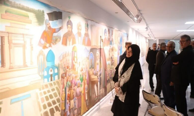 افتتاح نمایشگاه هنرمندان صنایع‌ دستی در موزه بزرگ خراسان