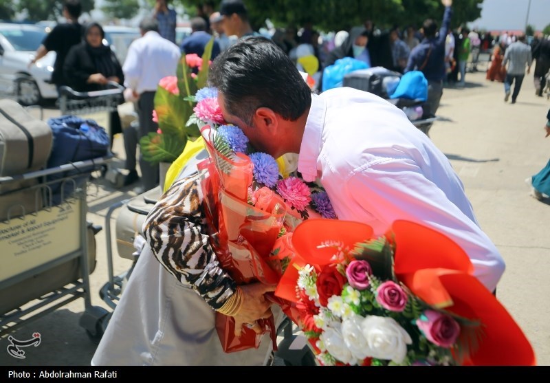 بازگشت حجاج کردستان و همدان + تصویر